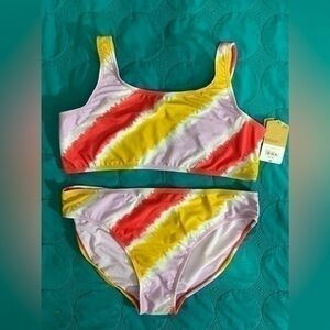 Girls two-piece swimsuit size XXL 20 1/2